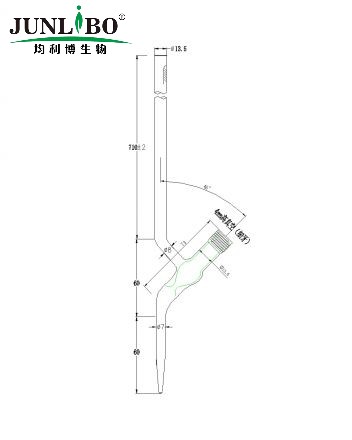 50ML酸式滴定管 （兰白线）（新型高真空截门）（酸碱通用)