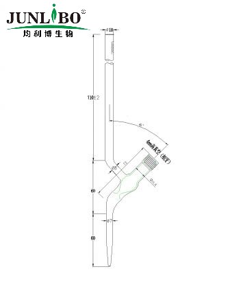 100ML酸式滴定管 （兰白线）（新型高真空截门）（酸碱通用)