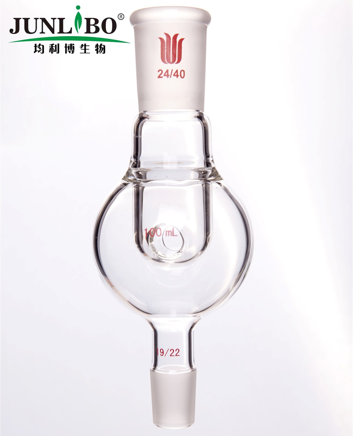 防泡沫球,上磨口:24/40,下磨口:19/22,100ml