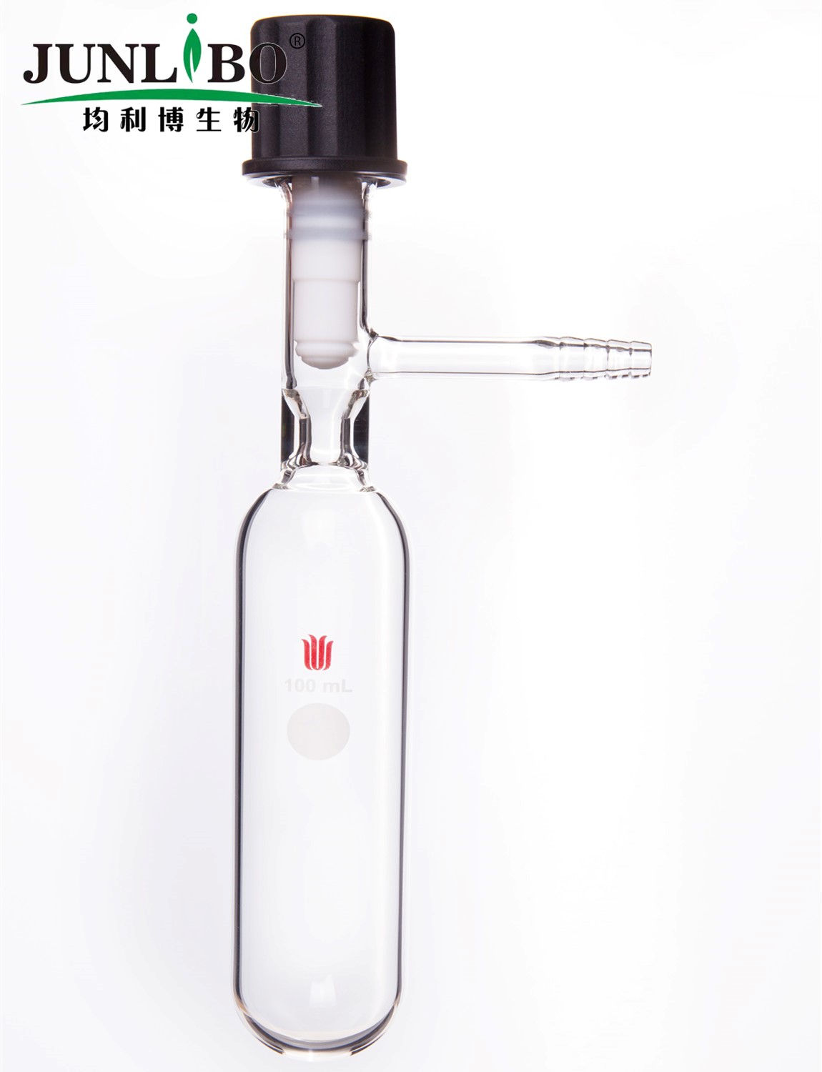 溶剂储存瓶(SCHLENK),100ml,管外径×总高:40×140mm,0-4mm高真空