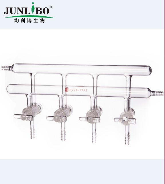 双排管真空气体分配器,空心玻璃节门,4,375mm,2小咀,右前左后