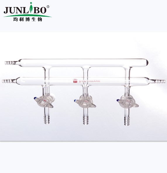 双排管真空气体分配器,空心玻璃节门,3,300mm,3小咀,左右前左后