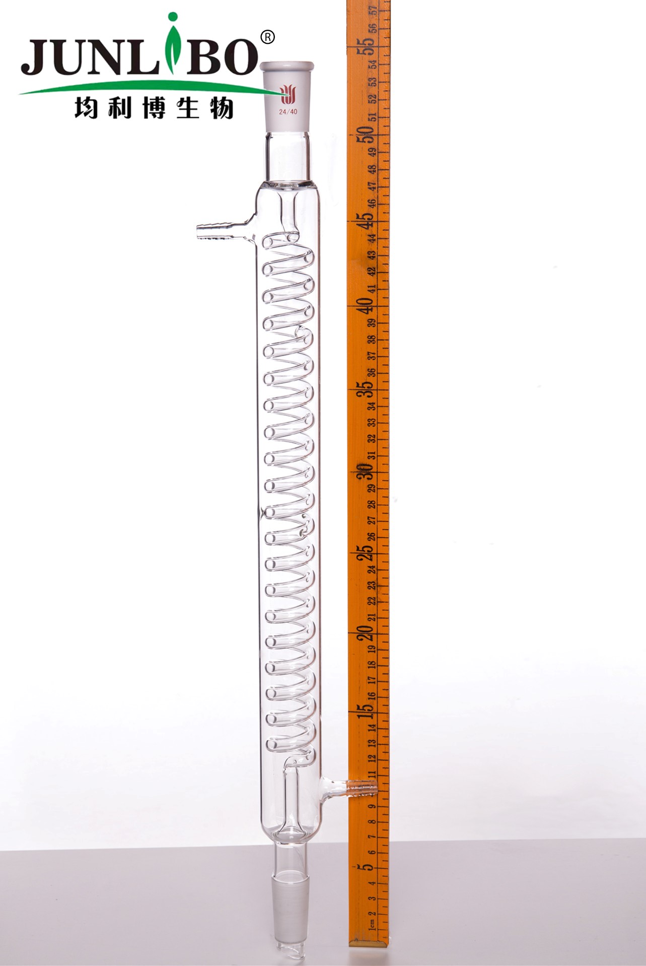 格氏蛇型冷凝器,24/40,有效长度:400mm,φ10mm小咀