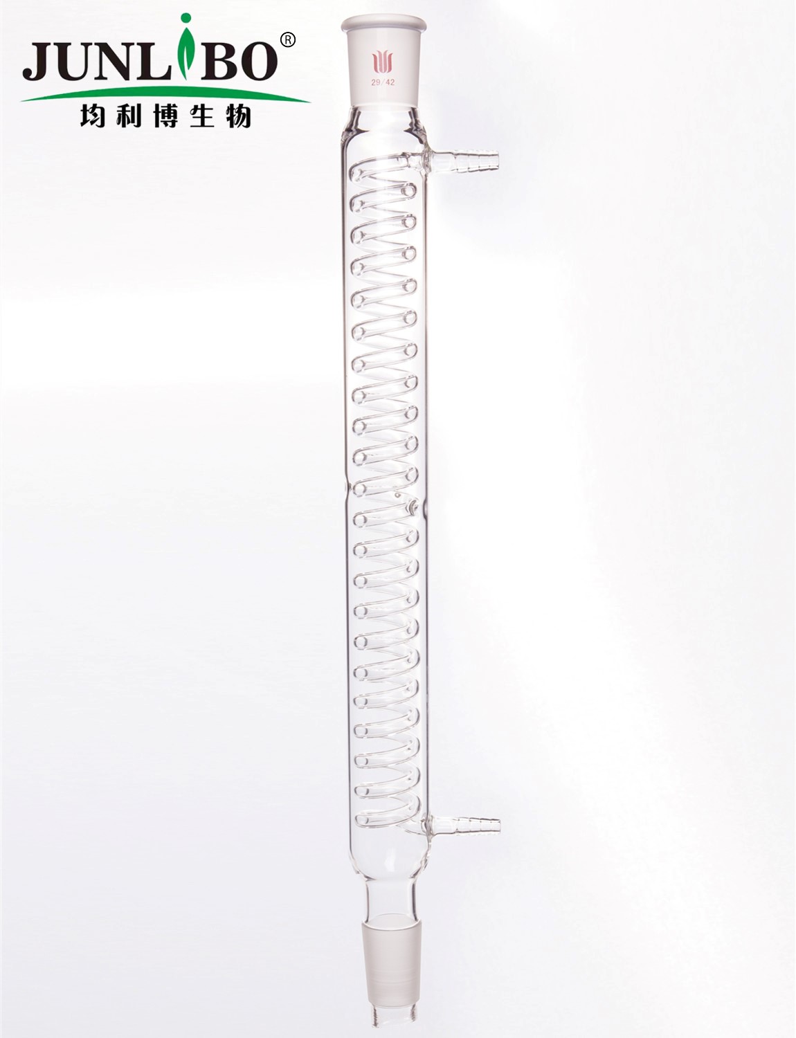 蛇型冷凝器,29/42,有效长度:400mm,φ10mm小咀