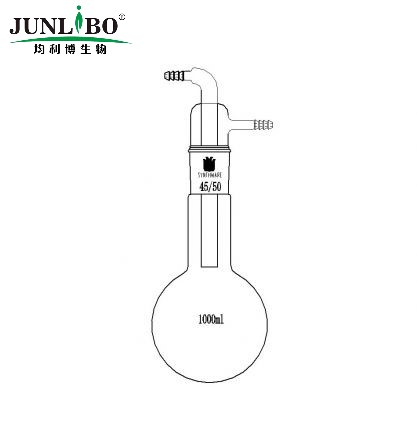 具磨口冷阱,导气管带10mm四节小咀，磨口45/50,大体积,1000mL