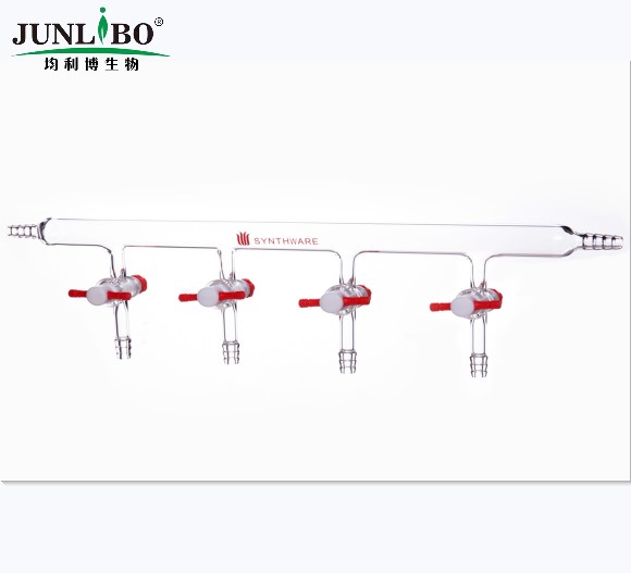 单排管真空气体分配器,四氟节门,4组,2mm,双小咀