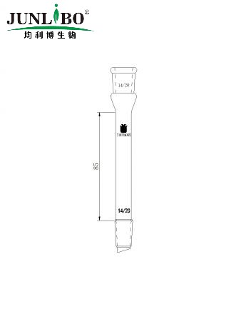 微量空气冷凝器,上下14/20,100mm