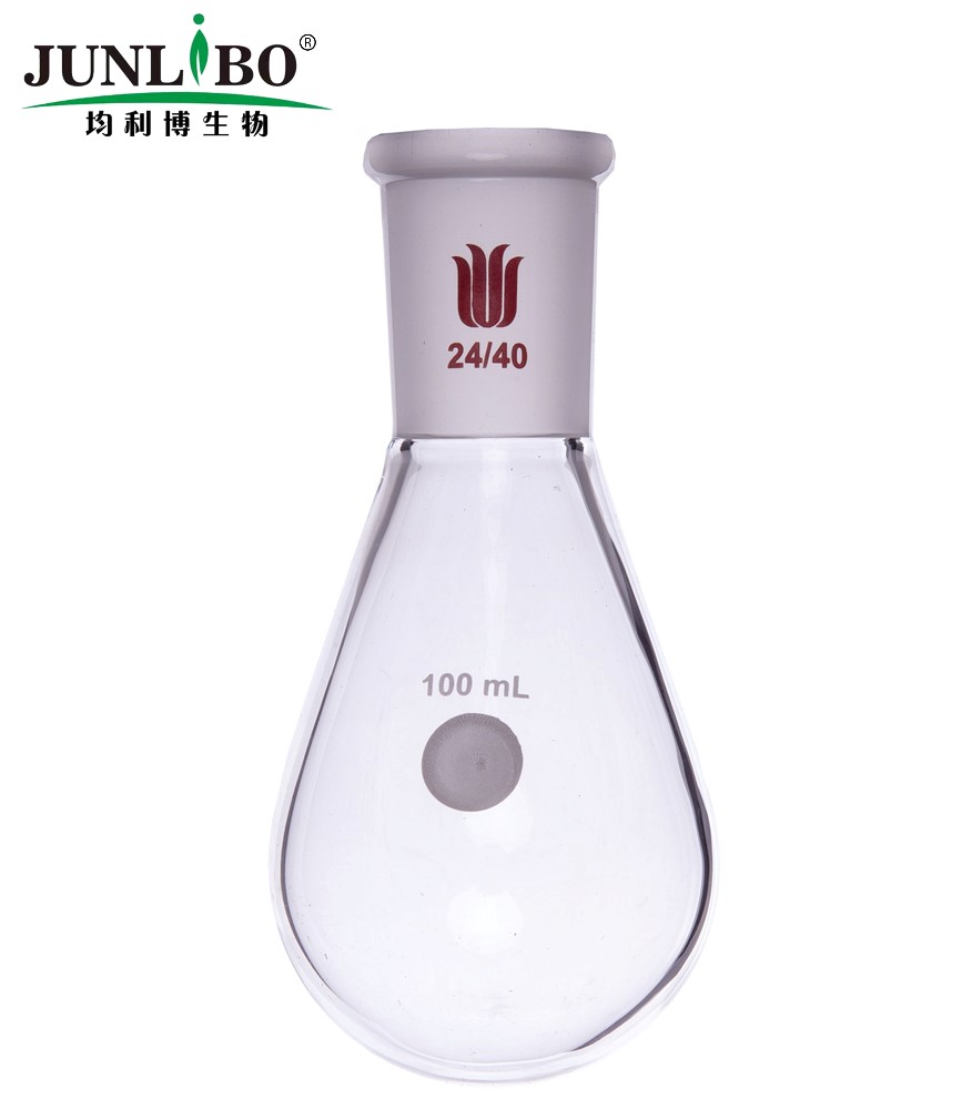 厚壁茄型瓶,高强度,磨口:24/40,100ml