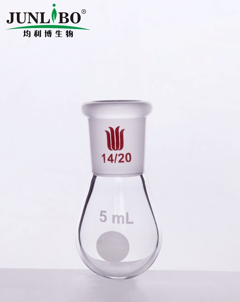 厚壁茄型瓶,高强度,磨口:14/20,5ml