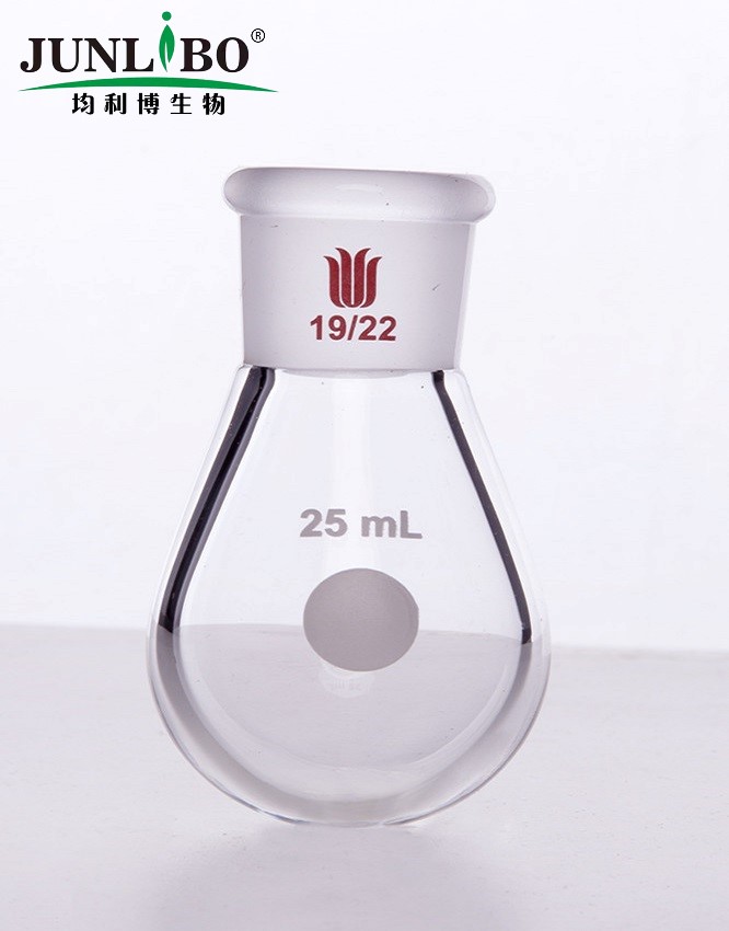 厚壁茄型瓶,高强度,磨口:19/22,25ml