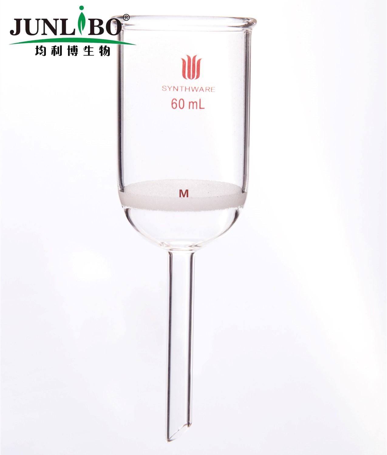 布什漏斗,60mL,砂芯孔隙规格:G3