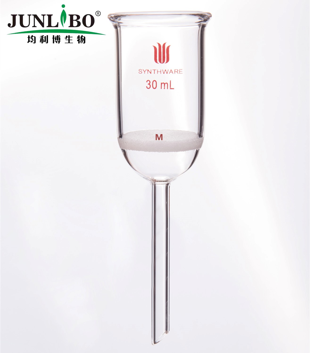 布什漏斗,30mL,砂芯孔隙规格:G3