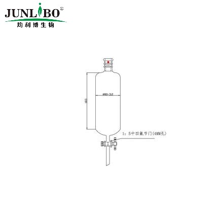 加强口，层析柱,φ80mm,有效长203mm,节门孔径:4mm,24/40