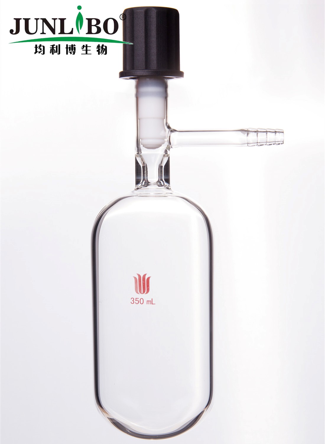 溶剂储存瓶(SCHLENK),350ml,管外径×总高:70×140mm,0-8mm高真空