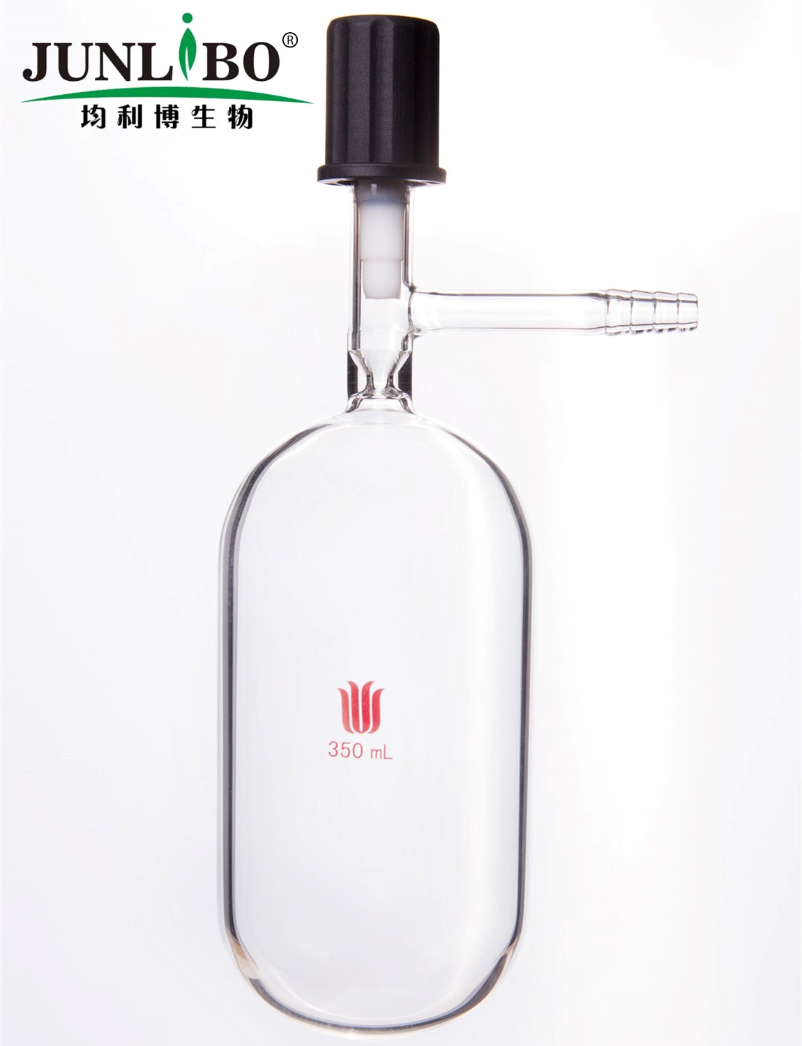 溶剂储存瓶(SCHLENK),350ml,管外径×总高:70×140mm,0-4mm高真空