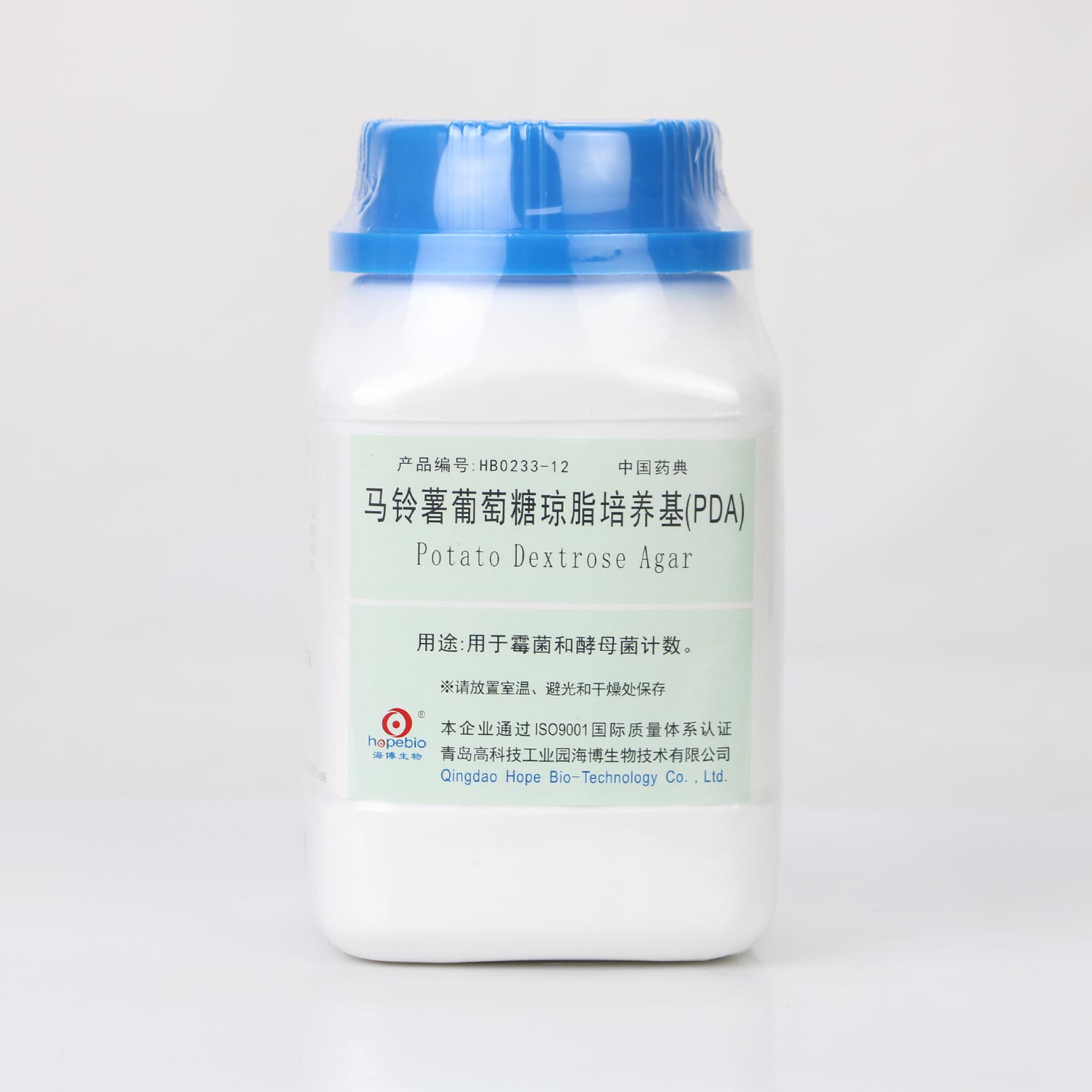 海博 马铃薯葡萄糖琼脂（PDA)250g