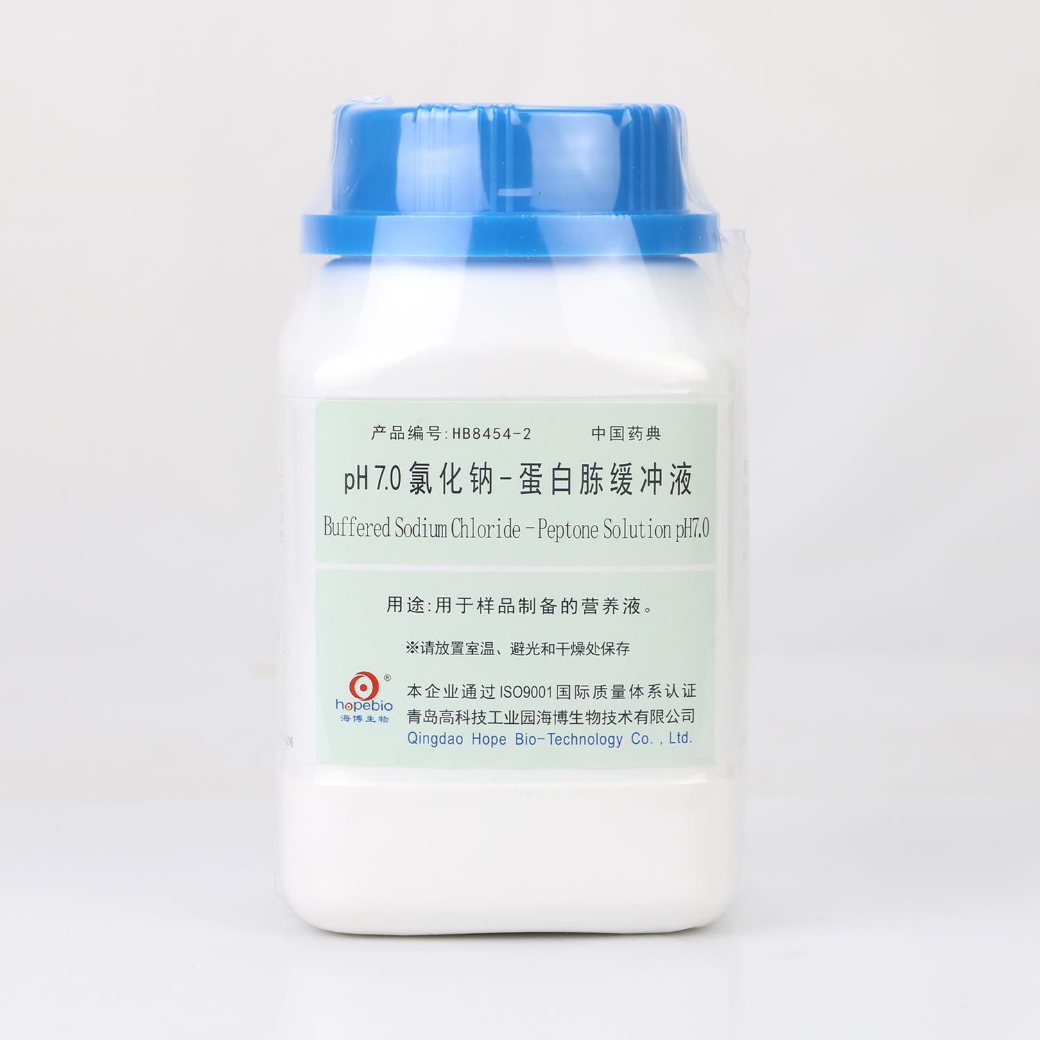 海博 PH7.0氯化钠-蛋白胨缓冲液250g