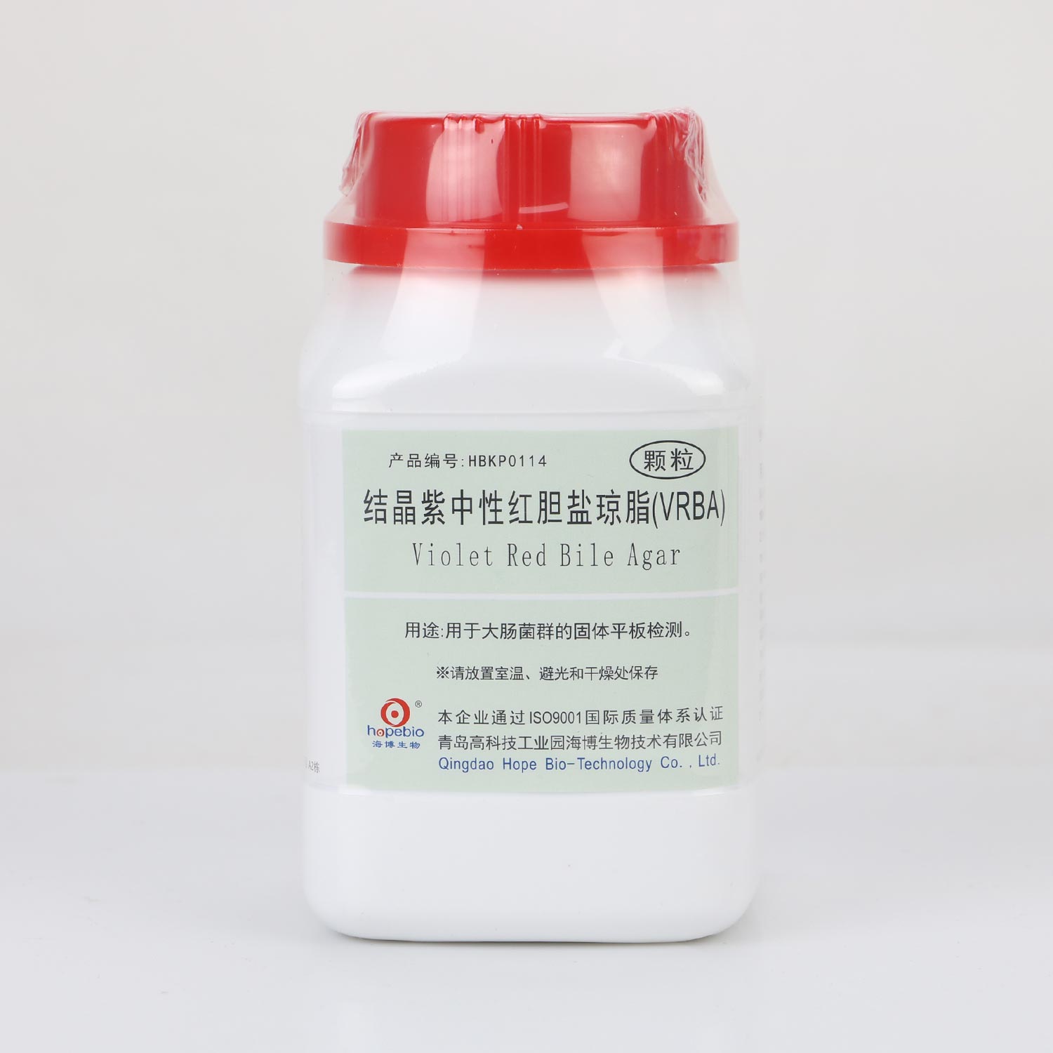 海博 结晶紫中性红胆盐琼脂（VRBA）颗粒250g