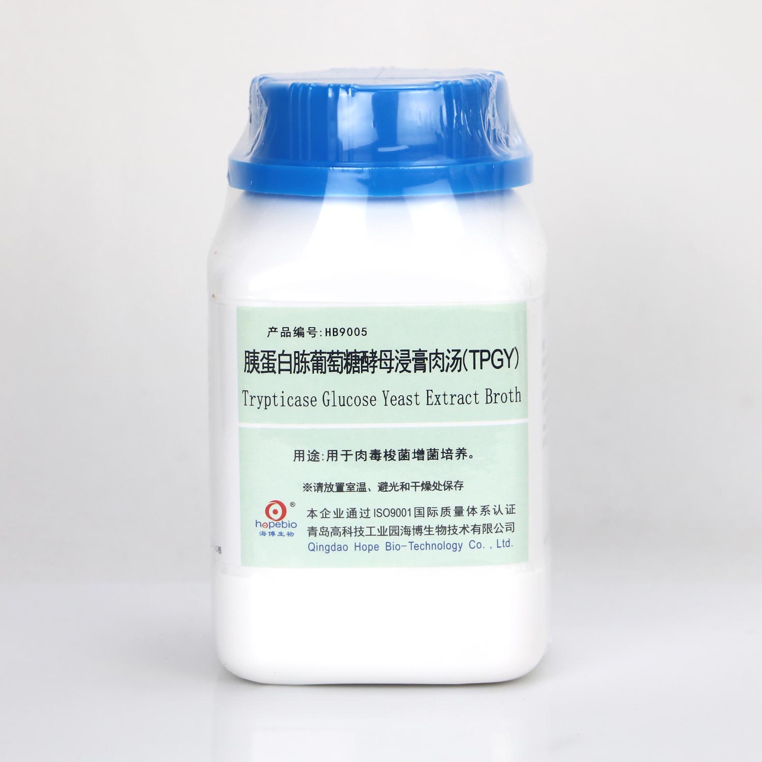 海博 胰蛋白胨葡萄糖酵母浸膏肉汤（TPGY）250g