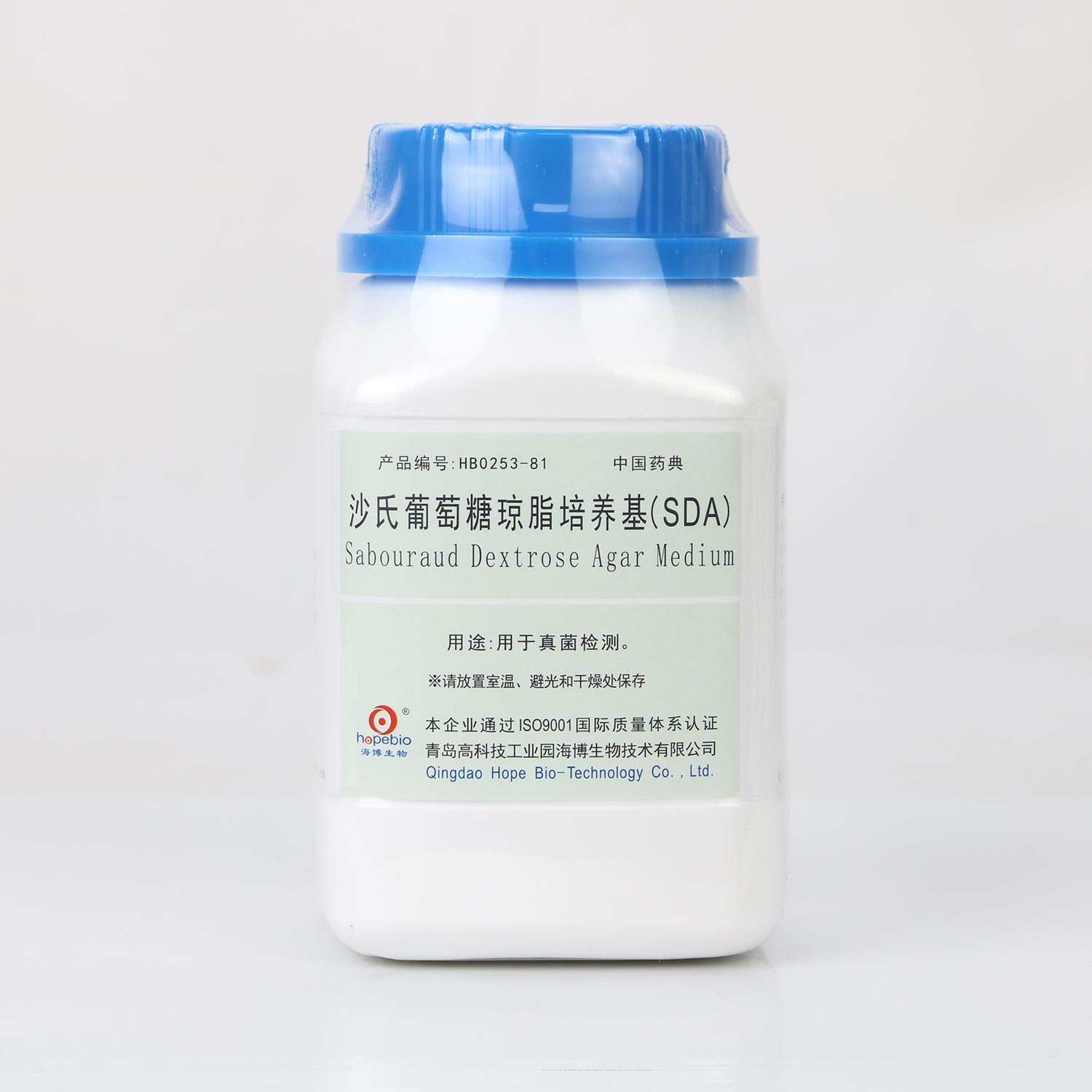 海博 沙氏葡萄糖琼脂培养基（SDA）250g