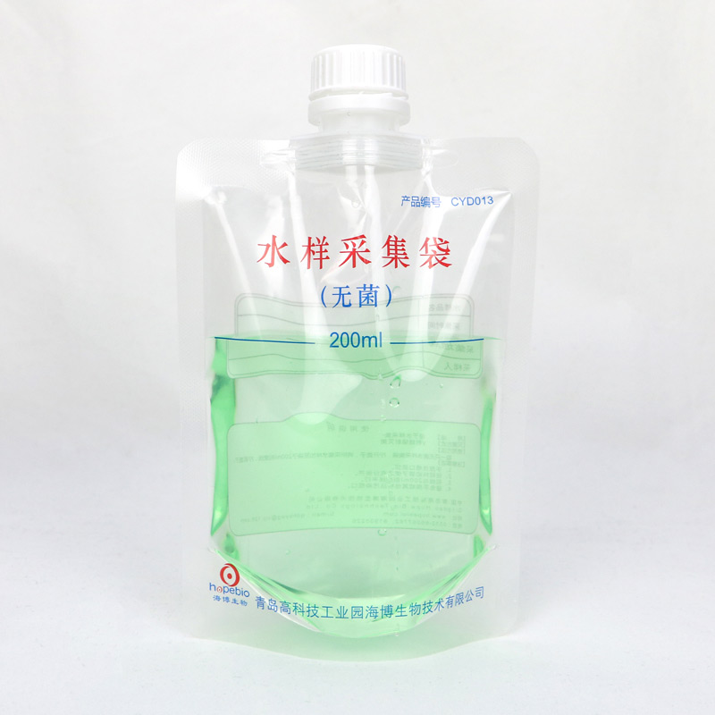 海博 无菌水样采集袋（200ml）10只/袋*15