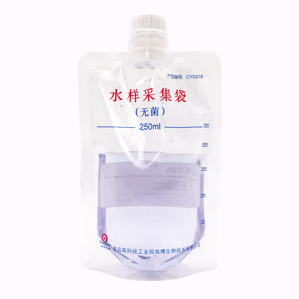 海博 无菌水样采集袋（250ml）（带刻度标尺）10只/袋*15