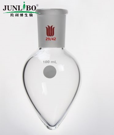 厚壁鸡心磨口烧瓶,高强度,磨口:29/42,100ml