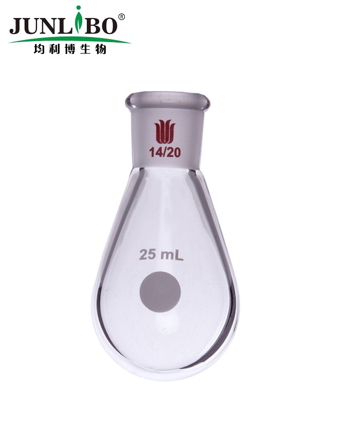 厚壁茄型瓶,高强度,磨口:14/20,25ml