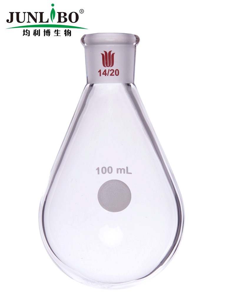 厚壁茄型瓶,高强度,磨口:14/20,100ml