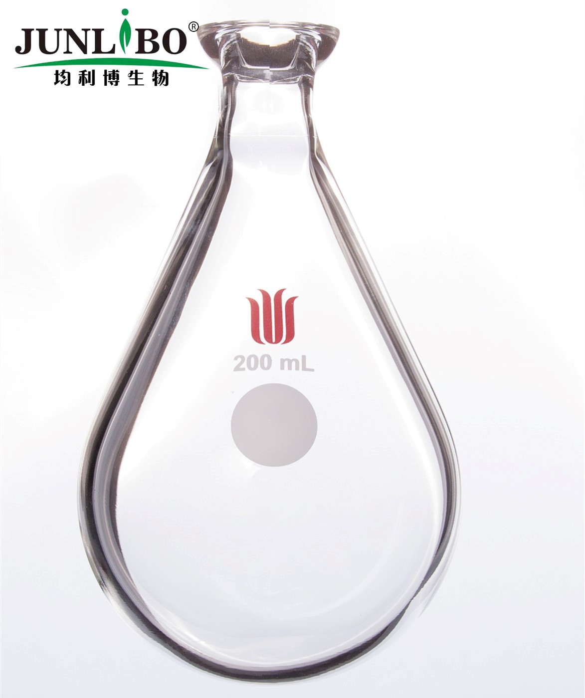 具#15 O型珐琅盘凯式烧瓶,茄形200ml