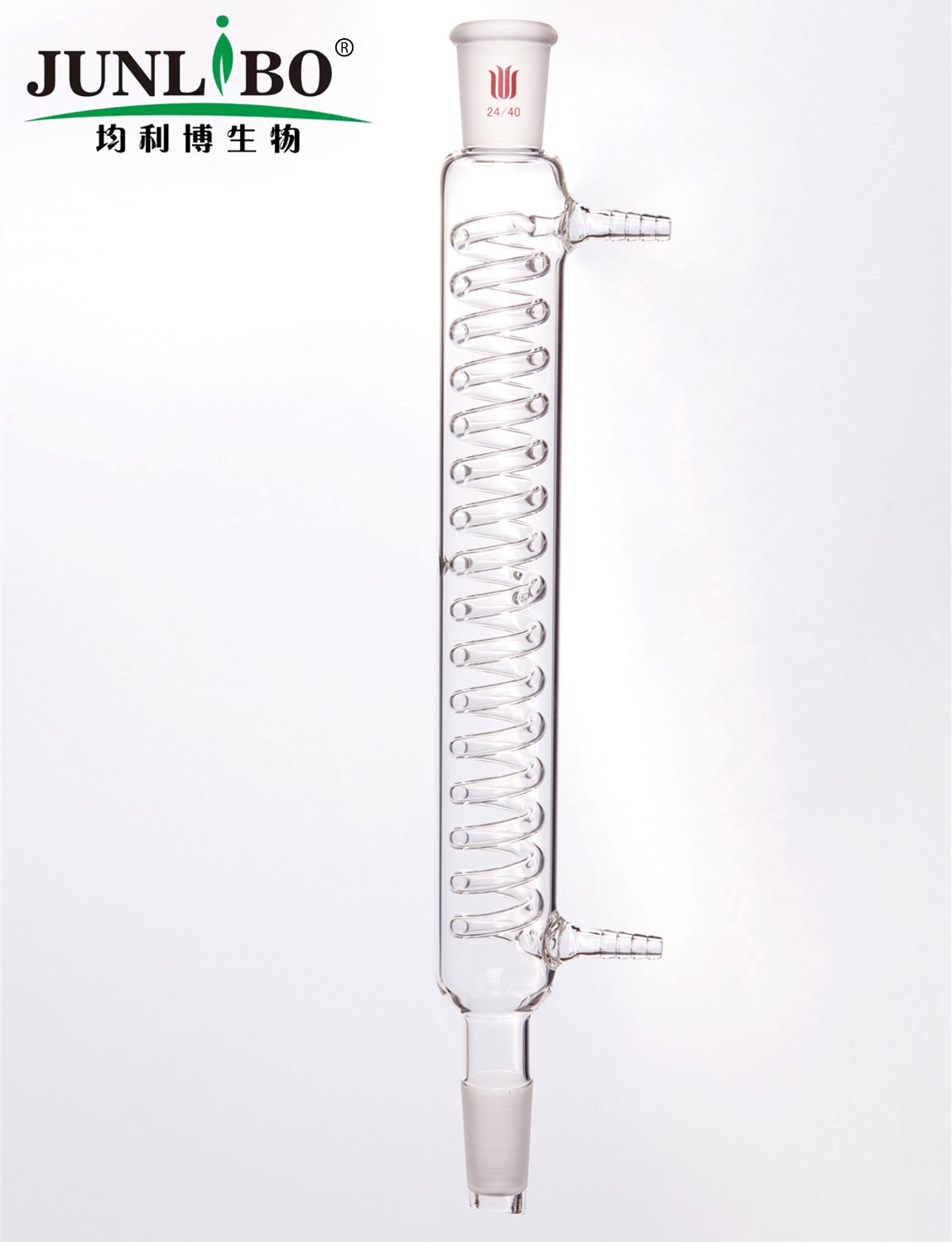 蛇型冷凝器,24/40,有效长度:300mm,φ10mm小咀