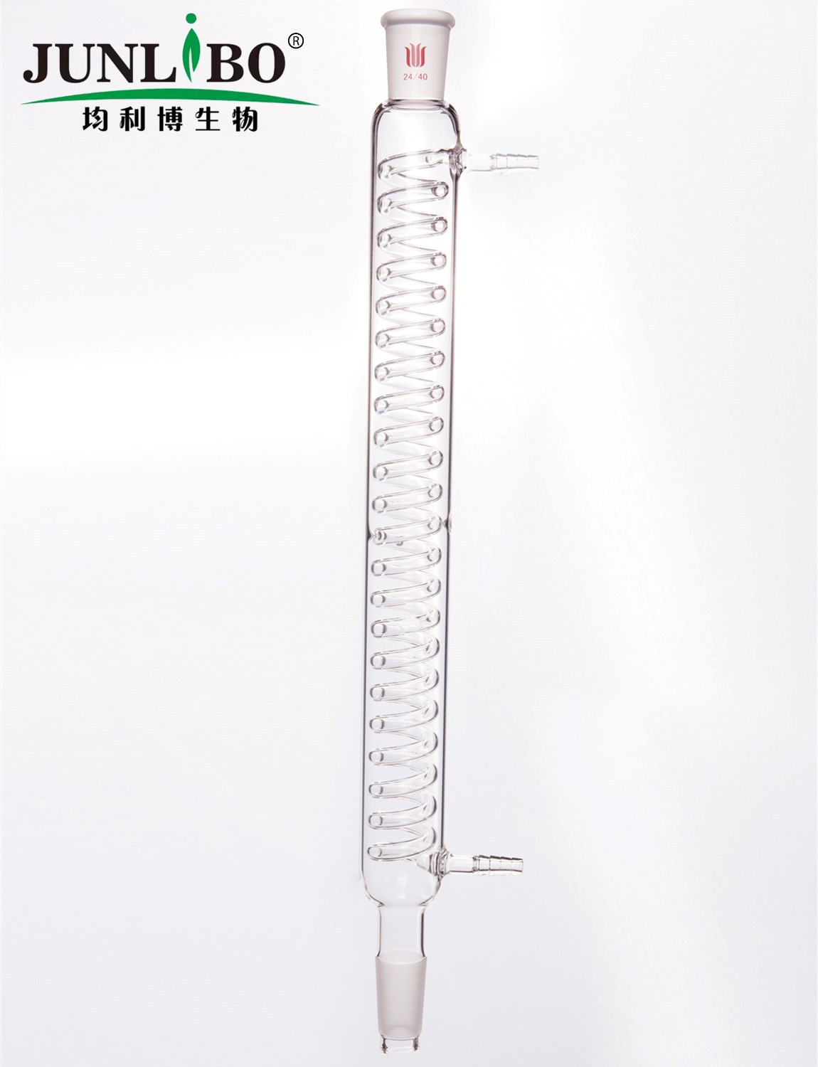 蛇型冷凝器,24/40,有效长度:400mm,φ10mm小咀