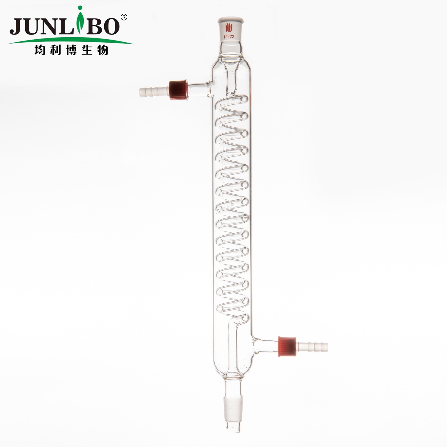 格氏蛇型冷凝器,19/22,有效长:300mm,φ8mm可拆式小咀
