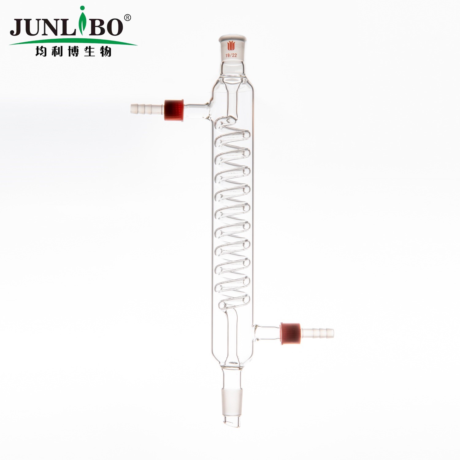 格氏蛇型冷凝器,19/22,有效长:250mm,φ8mm可拆式小咀