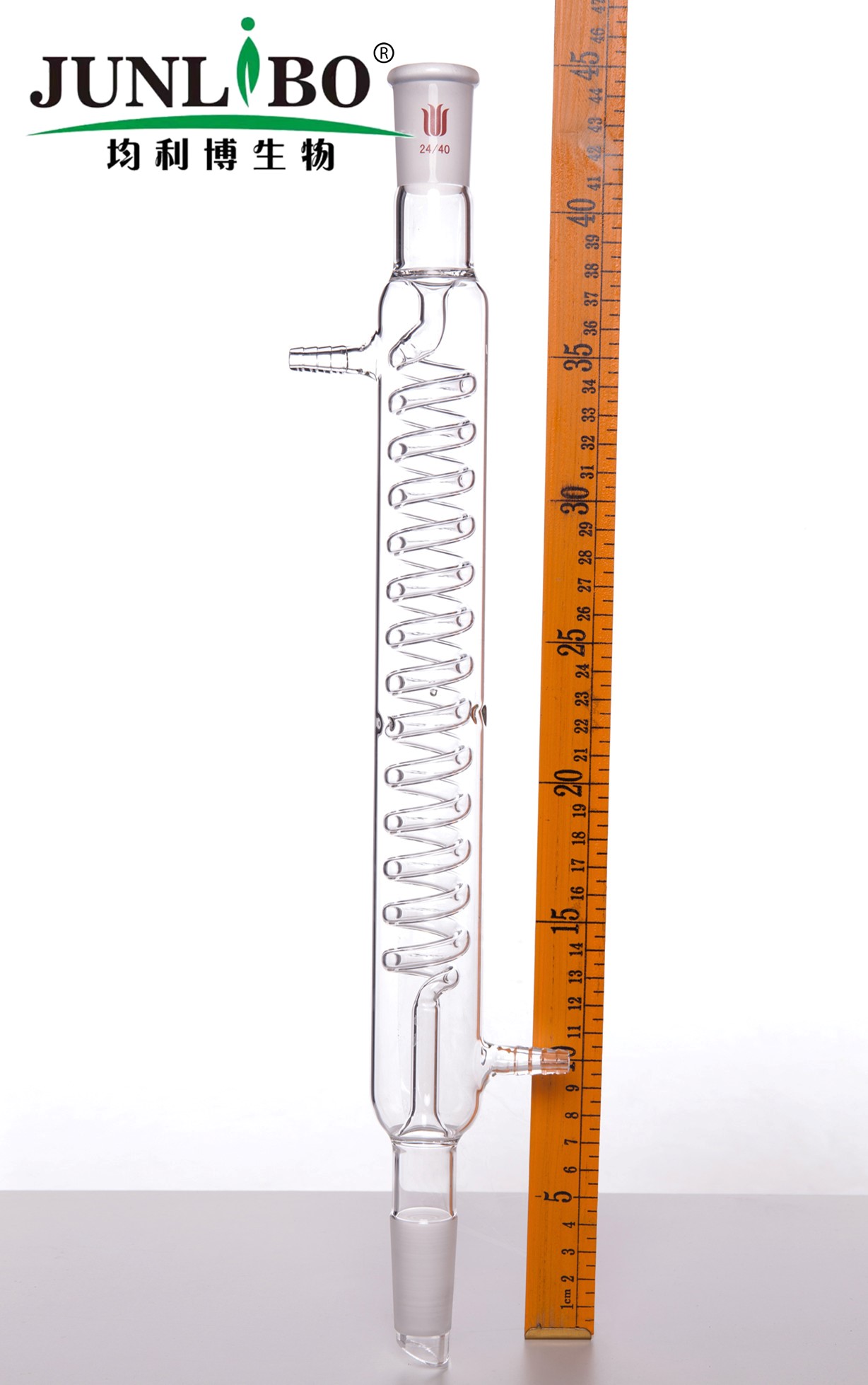 格氏蛇型冷凝器,24/40,有效长度:300mm,φ10mm小咀