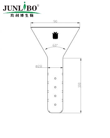 加液漏斗,下端小管直径×长度:28×90mm