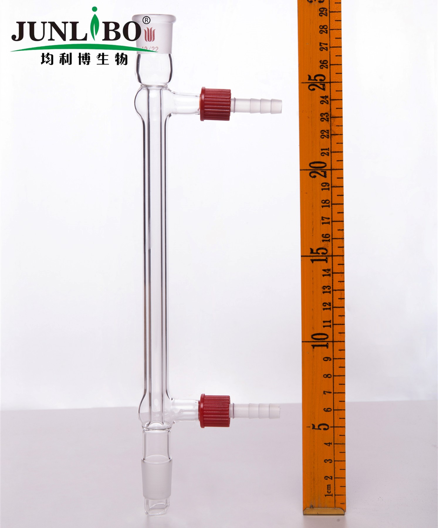 高水速直型冷凝器,19/22,夹层长度:190mm