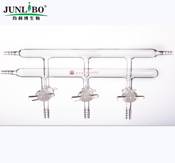 双排管真空气体分配器,实心玻璃节门,3,300mm,3小咀,左前左右后