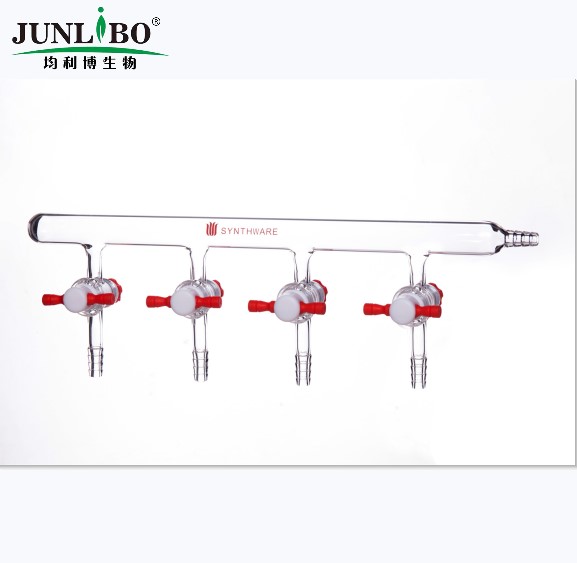 单排管真空气体分配器,四氟节门,4组,2mm,右小咀