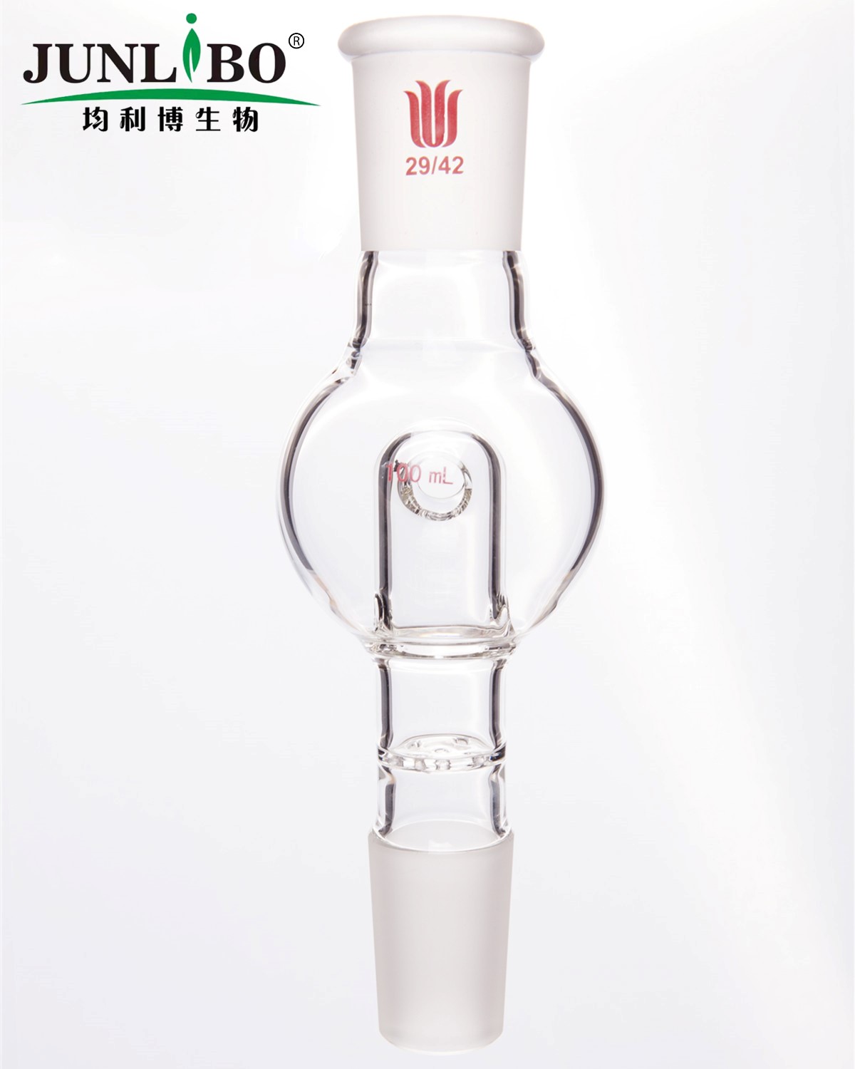 防溅球,具多孔板及回流孔,29/42-29/42,100ml