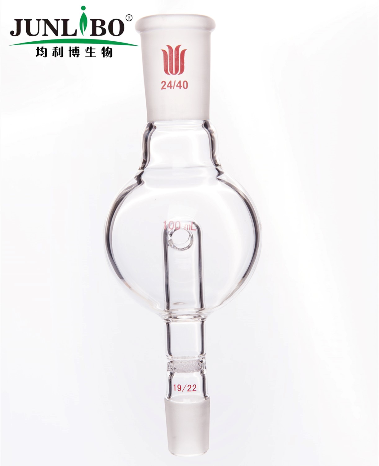 防溅球,具砂板,上磨口:24/40,下磨口:19/22,100ml