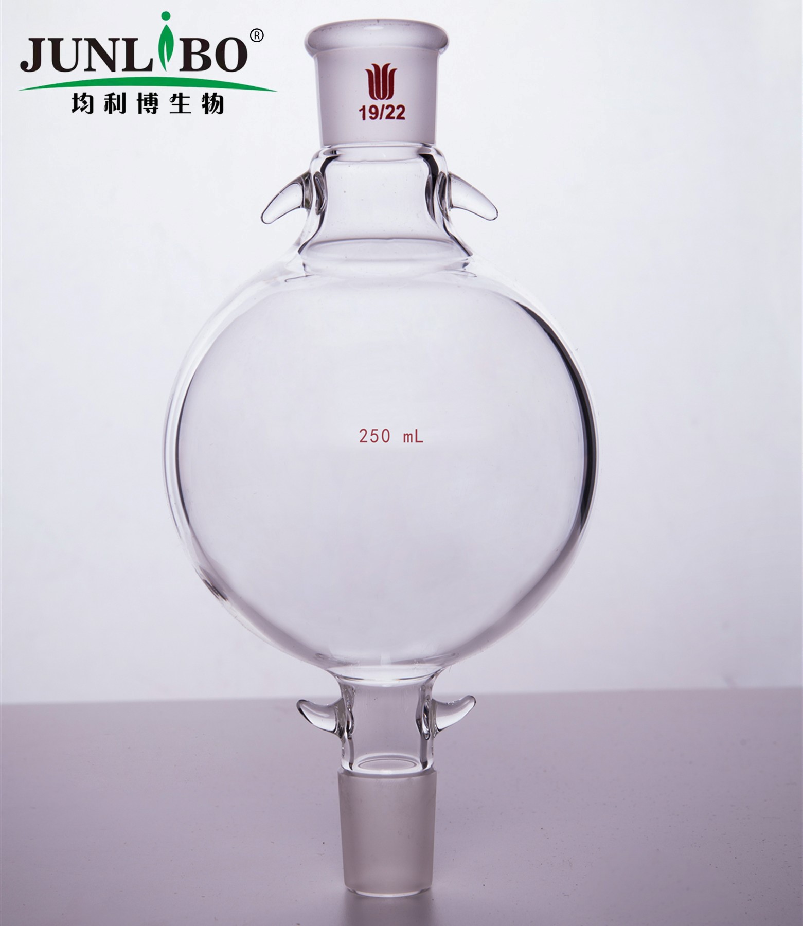 层析用溶剂存储瓶,19/22,250ml,上下磨口带耳朵