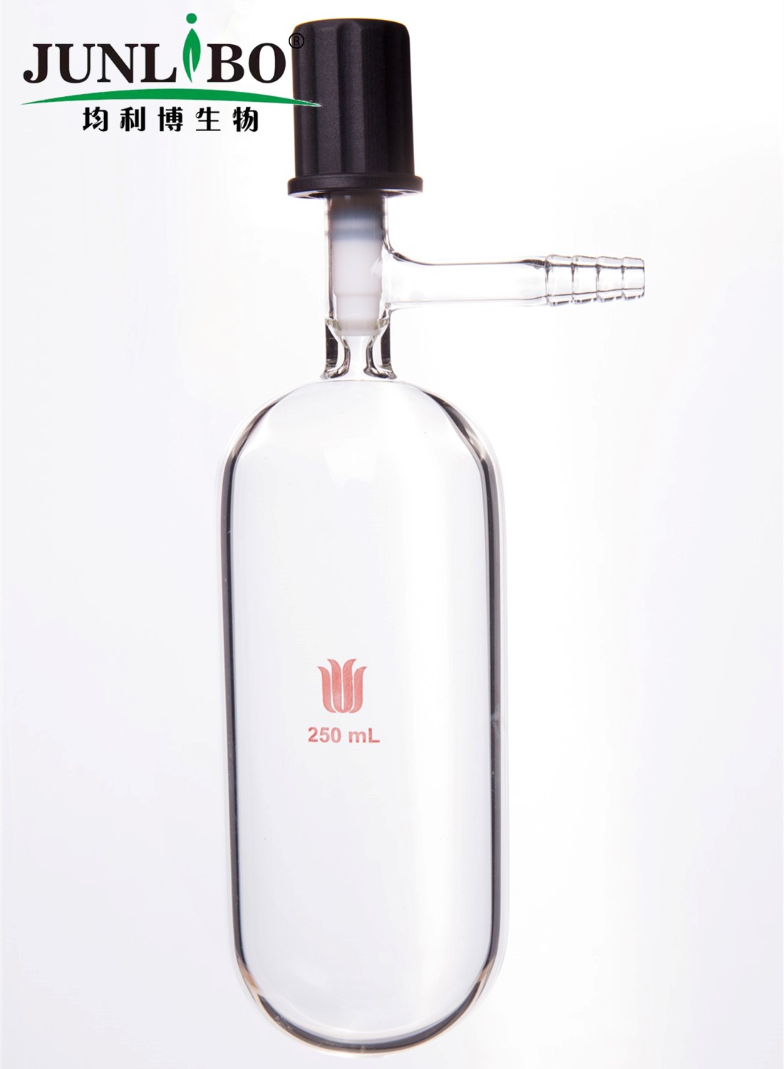 溶剂储存瓶(SCHLENK),250ml,管外径×总高:60×140mm,0-4mm高真空