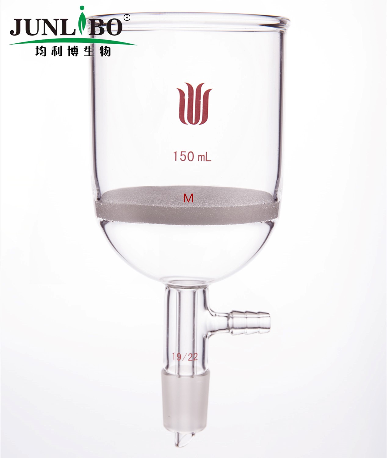 磨口砂芯布什漏斗,150ml,19/22,砂芯孔隙规格:G3