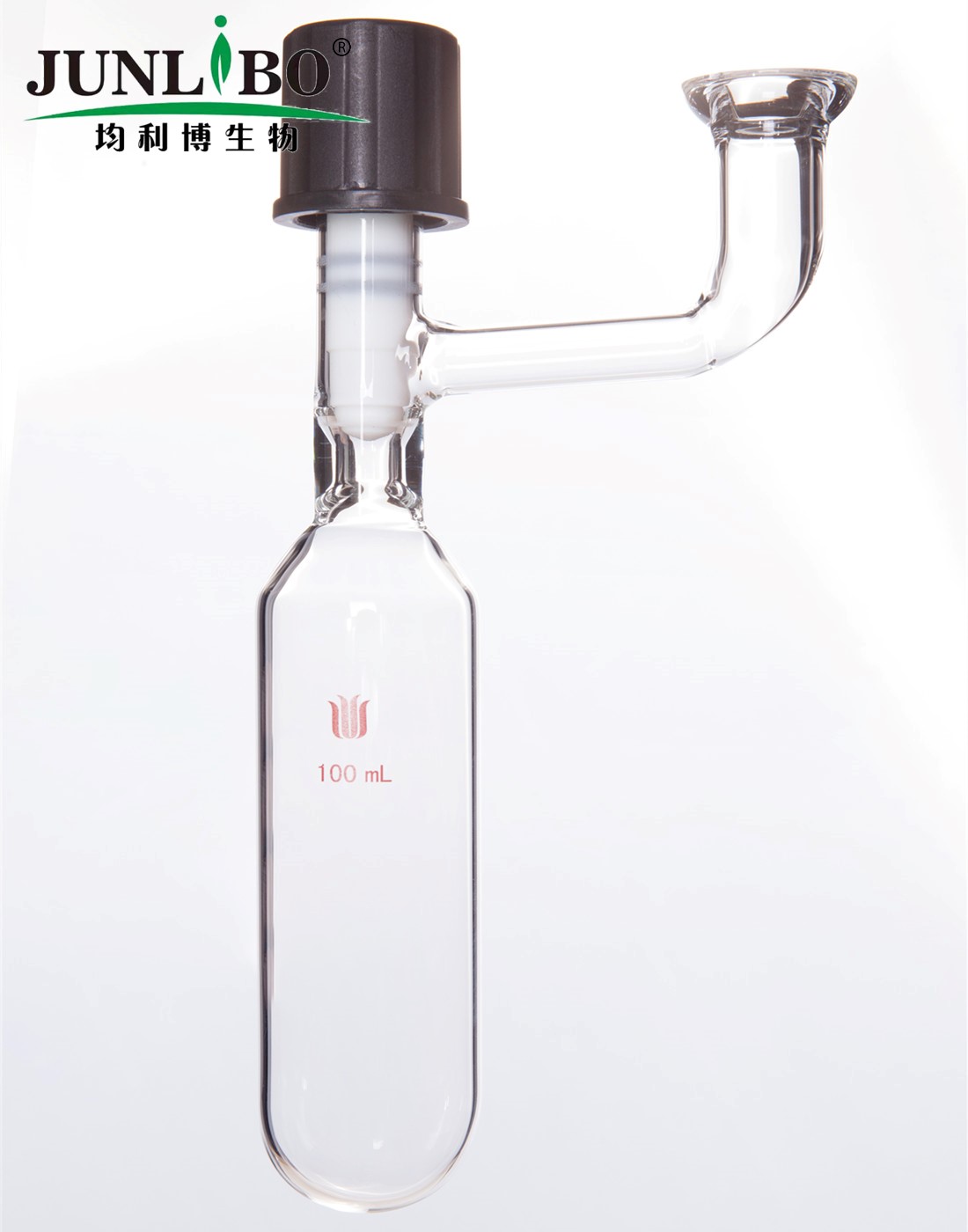 气体或液体存储装置,带砝兰口的溶剂存储瓶#15 O型珐琅盘,100ml